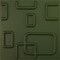 Ekena Millwork 11 7/8in. W x 11 7/8in. H Oslo EnduraWall Decorative 3D Wall Panel Covers 0.98 Sq. Ft. WP12X12OSGCG - alternate 1